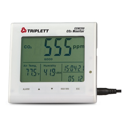 GSM200 Triplett Air Quality Carbon Dioxide Monitor