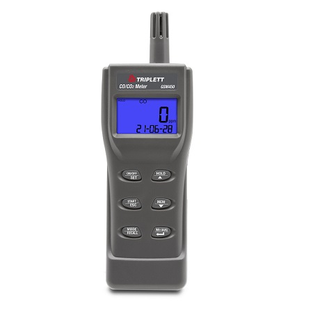 GSM450 Triplett Carbon Monoxide/Carbon Dioxide IAQ Meter