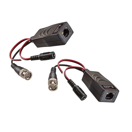 [DISCONTINUED] HDB-PVDRJ45PT2 Triplett 5MP High Performance Video / Power / Data Balun All Pigtailed to RJ45 Transmits Over CAT5 or Higher Pair