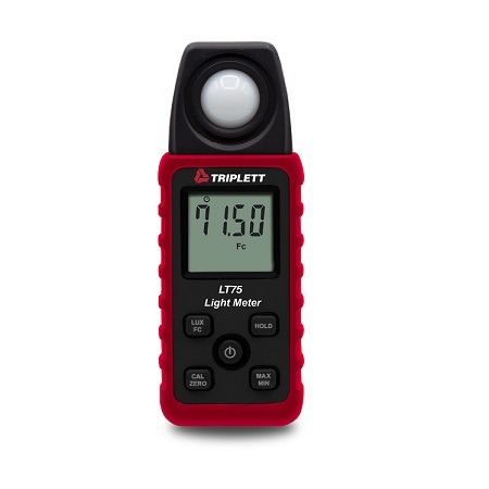 LT75 Triplett Digital Light Meter Lux/Fc