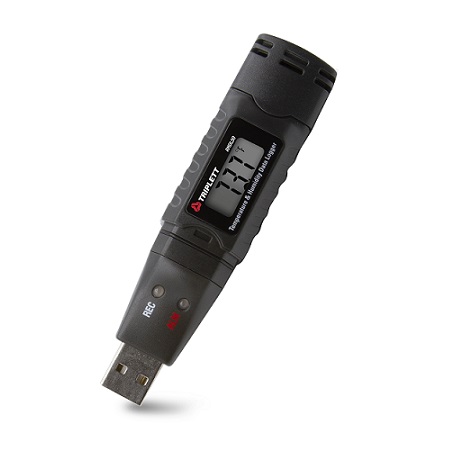 RHDL50 Triplett Temperature and Humidity Datalogger with LCD, USB