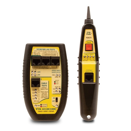 TVR10/100/1000K(CS) Triplett Cable and Network Tester
