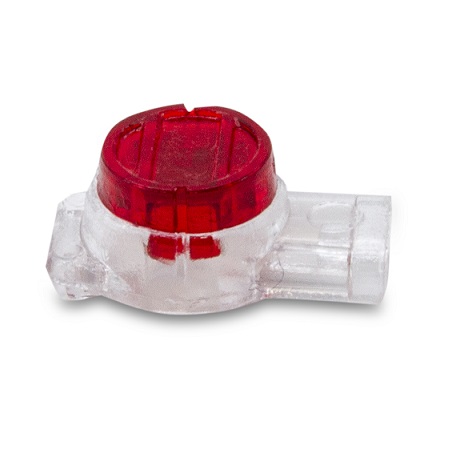 URC-100PK Triplett 3-Wire UR IDC Insulation Displacement Connectors - Red