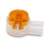 Show product details for UYC-100PK Triplett 2-Wire UY IDC Insulation Displacement Connectors - Yellow