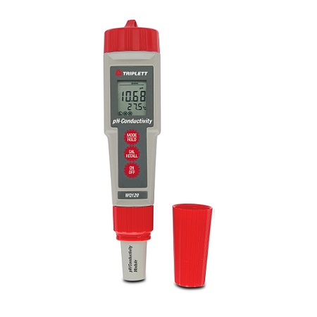 WQ120 Triplett PH/Conductivity/TDS/Salinity Meter