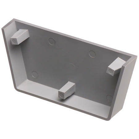 T23E-10 Arlington Industries ResiRaceWay End Cap Entrance - Pack of 10
