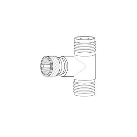 T259X Vanco Adapter T Type PL259/2-SO239