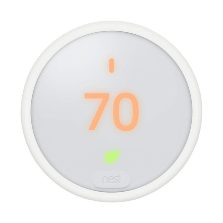 T4000ES Nest Thermostat E Smart Programmable Wifi Thermostat - Frosted White