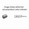 Show product details for MINI-15-BR-10 Tane Alarm 1/4" mini recess w rare earth 1/4" X 8mm - Brown - 10 Pack