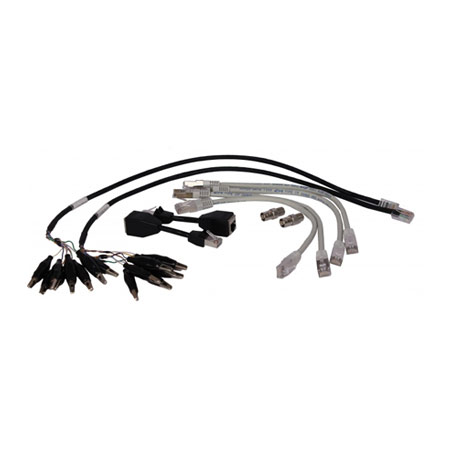 TCA016 Platinum Tools 1 ft CAT5e Shielded Network Patch Cables - 2 pcs