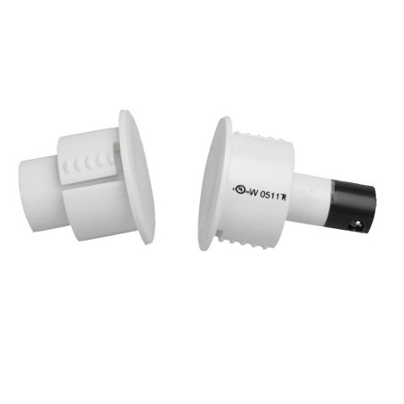 TANE-3/4TC-WH-10 Tane Alarm 3/4" Terminal Connect Steel Door Recess Type - Pack of 10
