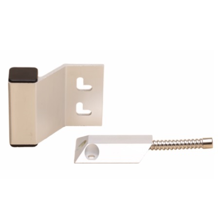 TANE-86MINI-36 Tane Alarm NO Closed Loop Surface Mount Mini Overhead Door (Armored) Commercial Type Magnetic Contact 2.5" Gap - Aluminum
