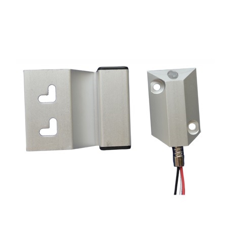 TANE-88MINI-18 Tane Alarm SPDT Loop Surface Mount Mini Overhead Door (Armored) Commercial Type Magnetic Contact 2.05" Gap - Aluminum