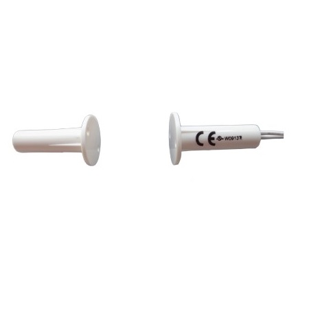 TAP-10FM-WH-10 Tane Alarm Flange Mount 3/8 X 1 1/4 recess - White - 10 Pack