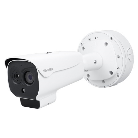 TB9333-E-3.5mm Vivotek 3.5mm 25FPS @ 256x192 Outdoor Uncooled Thermal IP Security Camera 12VDC/24VAC/PoE