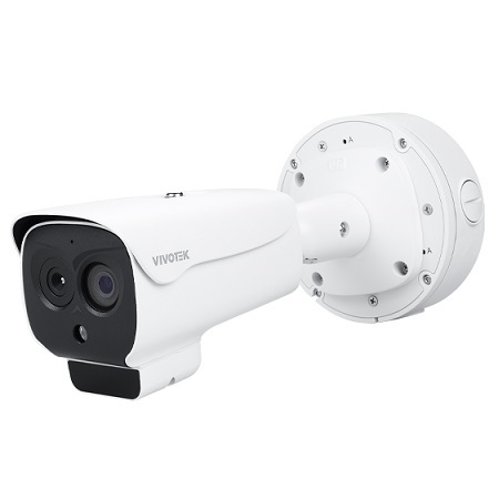 TB9333-E-7mm Vivotek 7mm 25FPS @ 256x192 Outdoor Uncooled Thermal IP Security Camera 12VDC/24VAC/PoE
