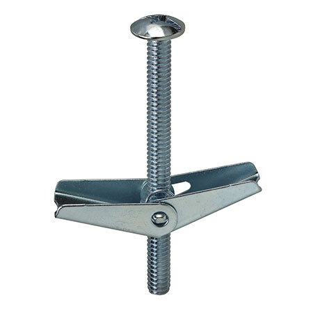 TBC364 L.H. Dottie 3/16 X 4 Toggle Bolts Phillips/Slotted Mushroom Head - Pack of 50