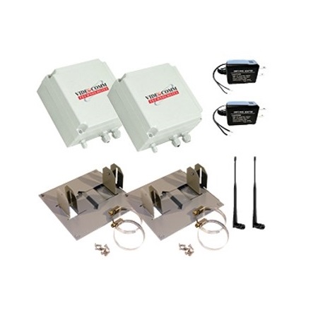 TCO-L1EV2409 VideoComm Technologies 2.4GHz Digital FHSS Analog Elevator Video Tx and Rx System - Range Up to 200 Floors
