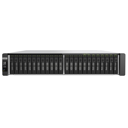TDS-h2489FU-R2-4314-256G-US QNAP 24-Bay Rackmount NAS 3.4 GHz Intel Xeon  Silver 4314 16-Core 256 GB ECC - 1TB
