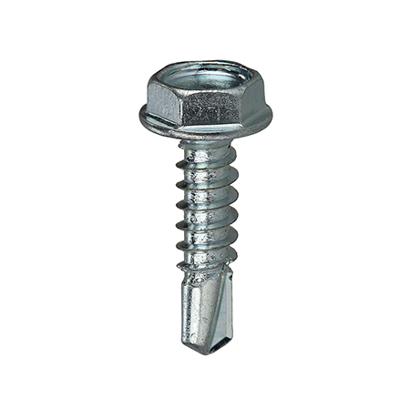 TEKHW1012 L.H. Dottie 10 X 1/2" Hex Washer Head Self Drilling Screws - Pack of 100
