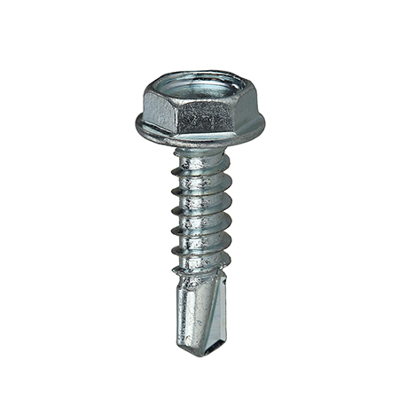 TEKHW81 L.H. Dottie 8 X 1 Hex Washer Head Self Drilling Screws - Pack of 100