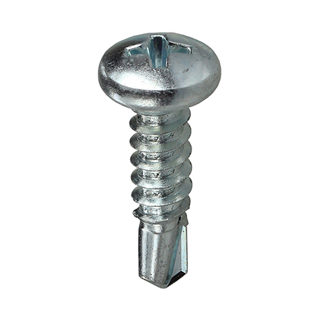 TEKPH812 L.H. Dottie 8 X 1/2 Pan Head Phillips Self Drilling Screws Pack of 100