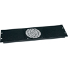 Show product details for TFP1 Middle Atlantic Fan Panel for 1 Fan, Black Textured Finish