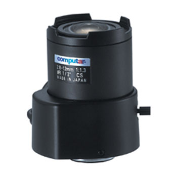 TG4Z2813FCS-31-IR Computar CS-Mount 2.8-12mm Vari-focal F/1.3 IR-corrected DC Auto Iris Lens with 31mm Cable