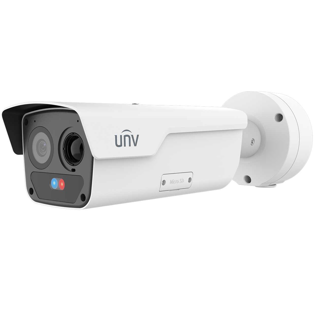 TIC2624S-F25-4F12AC-I3 Uniview Dual-spectrum 12mm Optical 25mm Thermal Bullet Network Camera