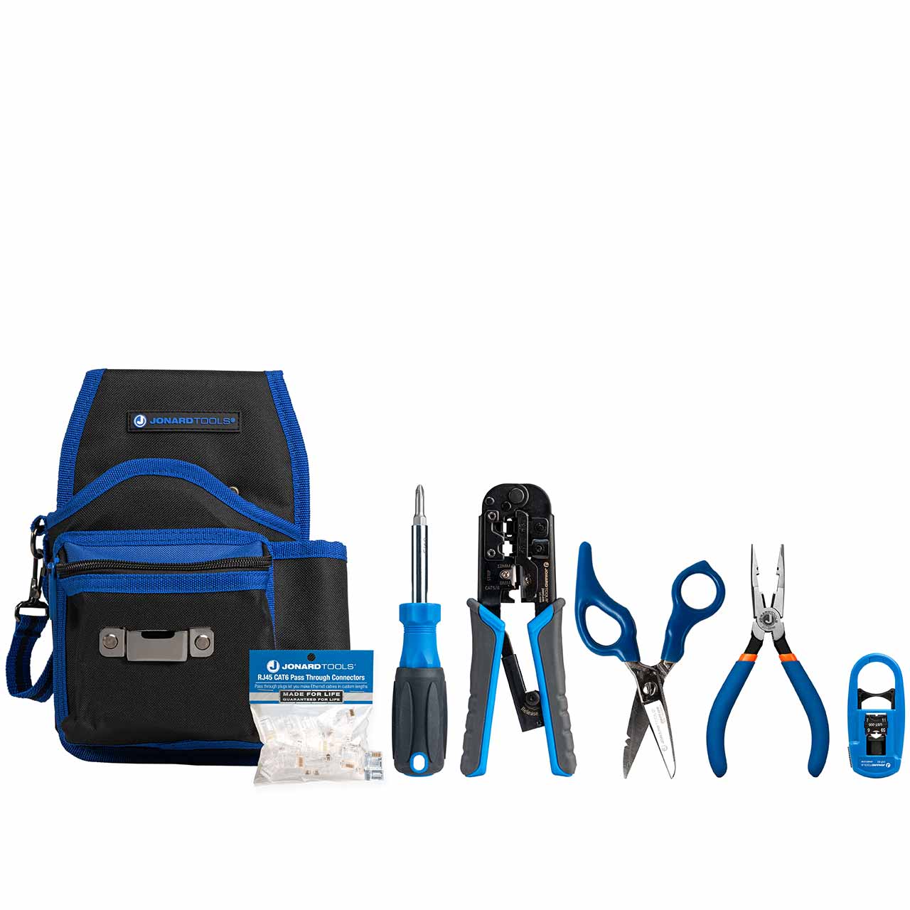 TK-145 Jonard Tools Telecom RJ45 Belt Pouch Tool Kit