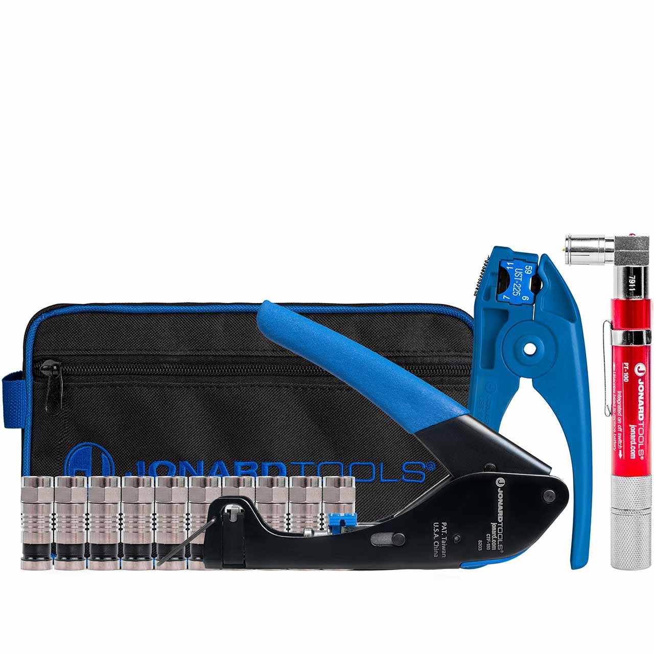 TK-77 Jonard Tools Coax Cable Install and Test Kit