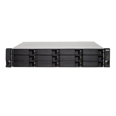 TL-R1200C-RP-US QNAP 12-Bay 2U Rackmount USB-C 3.1 Gen2 10Gbps JBOD Expansion Unit