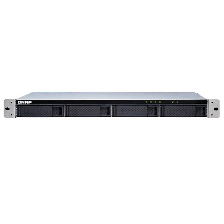 TL-R400S-US QNAP 4-Bay 1U Rackmount SATA JBOD Expansion Unit
