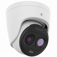 TNM-C2712TDR Hanwha Vision T Series 3.06-1.2mm 30FPS @ 3MP Indoor/Outdoor Day/Night WDR Early Fire Detection Bi-spectrum Thermal Network IP Security Camera PoE