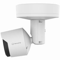 TNO-C3020TRA Hanwha Vision T Series 6.6mm 30FPS @ 384 x 288 Outdoor Bullet Uncooled Thermal IP Radiometric Security Camera 12VDC/POE