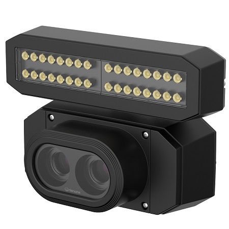 TNS-9050IBC Hanwha Techwin 25mm 20FPS @ 4K Barcode Reader Box IP Security Camera 24VDC