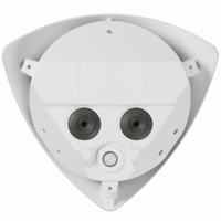 TNV-8011C Hanwha Vision T Series 2.3mm 30FPS @ 5MP Outdoor Day/Night WDR Corner IP Security Camera PoE