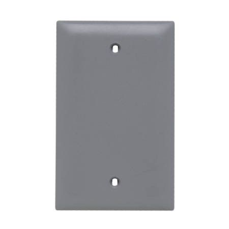 TP13GRY-20 Legrand On-Q Blank Plates Box Mounted One Gang - Gray - 20 Pack