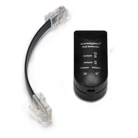 TPS100C Platinum Tools PoE Detector