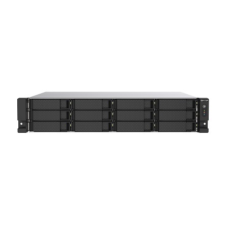 TS-1253DU-RP-4G-US QNAP 12 Bay Rackmount NAS/iSCI/IP-SAN 2.0GHz Intel Celeron J4125 Quad-core 4GB RAM - No HDD