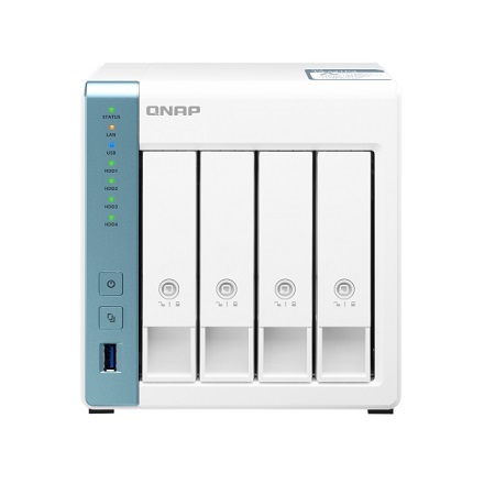 [DISCONTINUED] TS-431P3-2G-US QNAP 4 Bay Desktop NAS 1.7GHz Alpine AL314 4-core 2GB RAM - No HDD