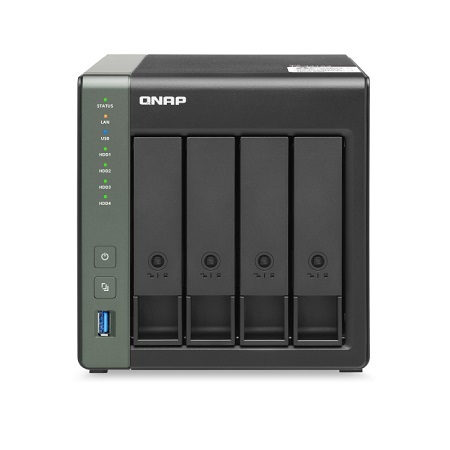 TS-431X3-4G-US QNAP 4 Bay Desktop NAS 1.7GHz Alpine AL314 4-core 4GB RAM - No HDD