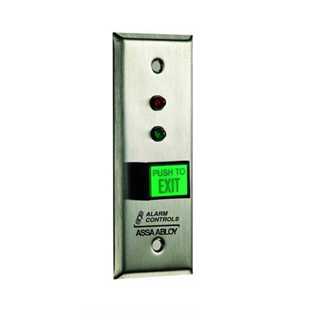 Alarm Controls Narrow Push Buttons