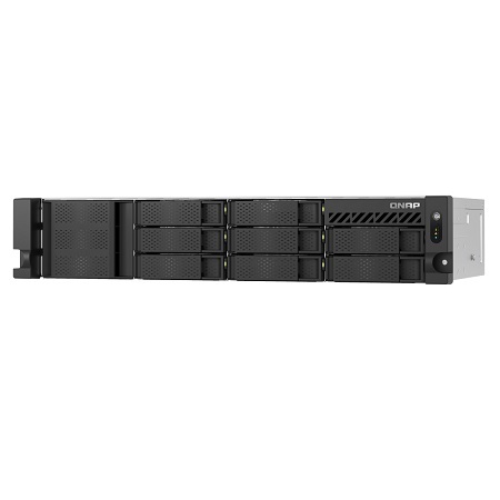 TS-855eU-8G-US QNAP 8-Bay Rackmount NAS/iSCI 2.8GHz Intel Atom C5125 8-core 8GB RAM - No HDD
