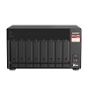 TS-873A-8G-US QNAP 8-Bay Desktop NAS 2.2 GHz AMD Ryzen Embedded V1500B quad-core 8GB RAM - No HDD