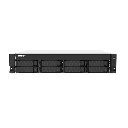 [DISCONTINUED] TS-873AU-4G-US QNAP 8 Bay Rackmount NAS/iSCI/IP-SAN 2.2GHz AMD Ryzen Embedded V1500B Quad-core 4GB RAM - No HDD