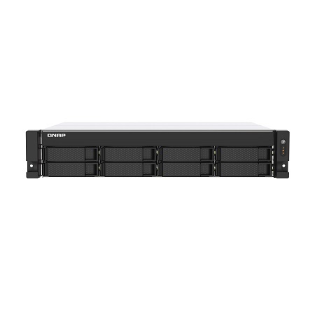 [DISCONTINUED] TS-873AU-RP-4G-US QNAP 8 Bay Rackmount NAS/iSCI/IP-SAN 2.2GHz AMD Ryzen Embedded V1500B Quad-core 4GB RAM - No HDD
