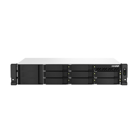 TS-873AeU-RP-4G-US QNAP 8-Bay Rackmount NAS/iSCSI/IP-SAN 2.2 GHz AMD Ryzen Embedded V1500B 4-core 4GB RAM - No HDD