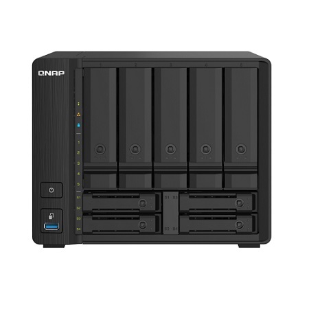 TS-932PX-4G-US QNAP 9 Bay Desktop NAS 1.7GHz AnnapurnaLabs Alpine AL324 ARM Cortex-A57 Quad-core 4GB RAM - No HDD