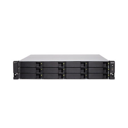 [DISCONTINUED] TS-H1277XU-RP-3700X-32G-US QNAP 12-Bay Rackmount QTS hero NAS 3.4 GHz AMD Ryzen 5 3700X 8-core 32GB RAM - No HDD